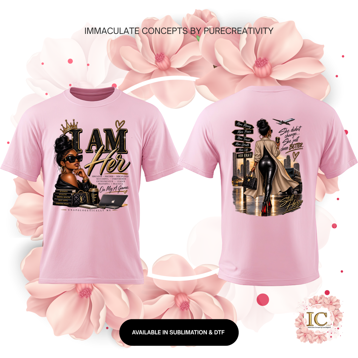 I AM HER™ Women’s Empowerment Statement Tee
