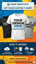 Custom T-Shirt Printing by Pure Creativity