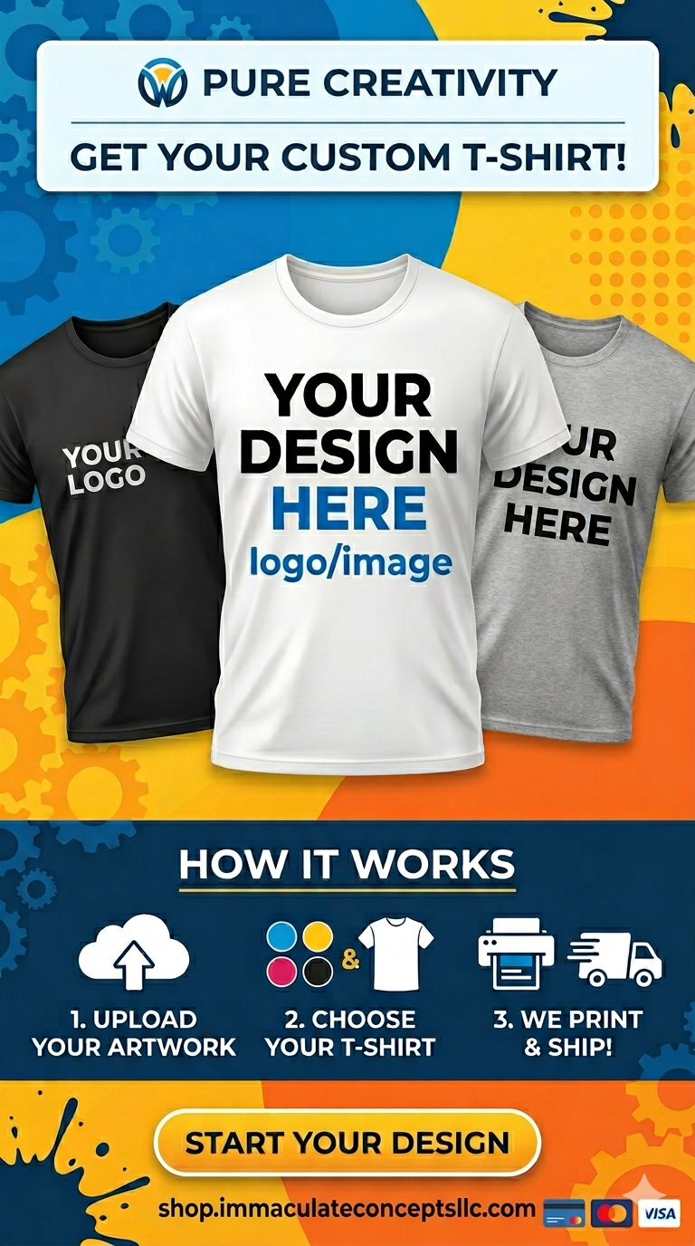Custom T-Shirt Printing by Pure Creativity